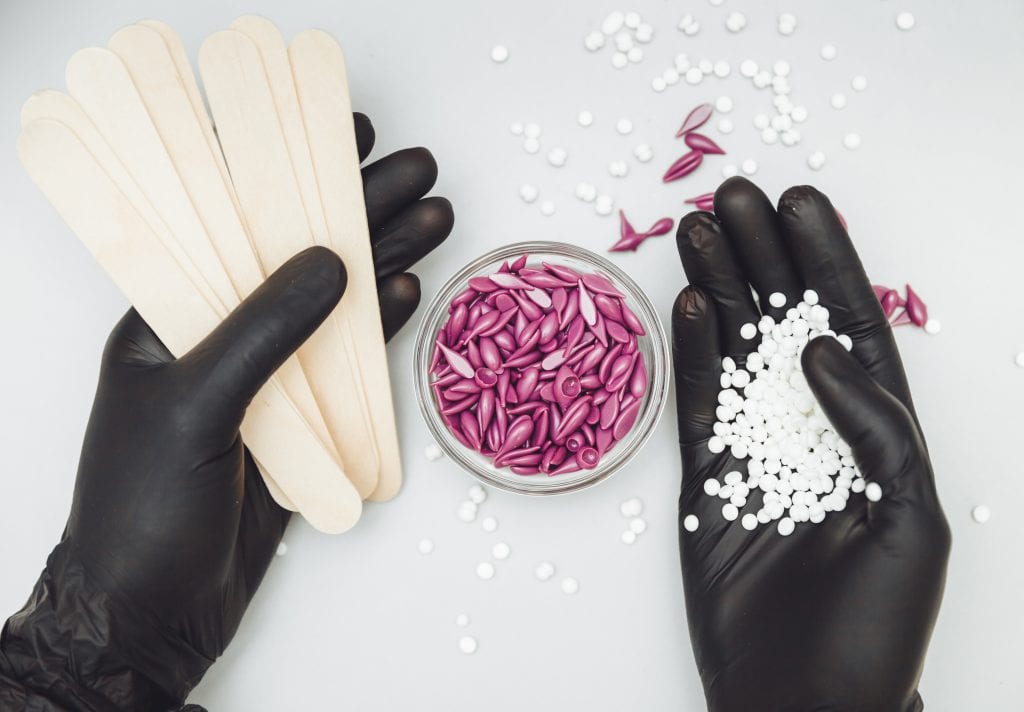 Wax granules